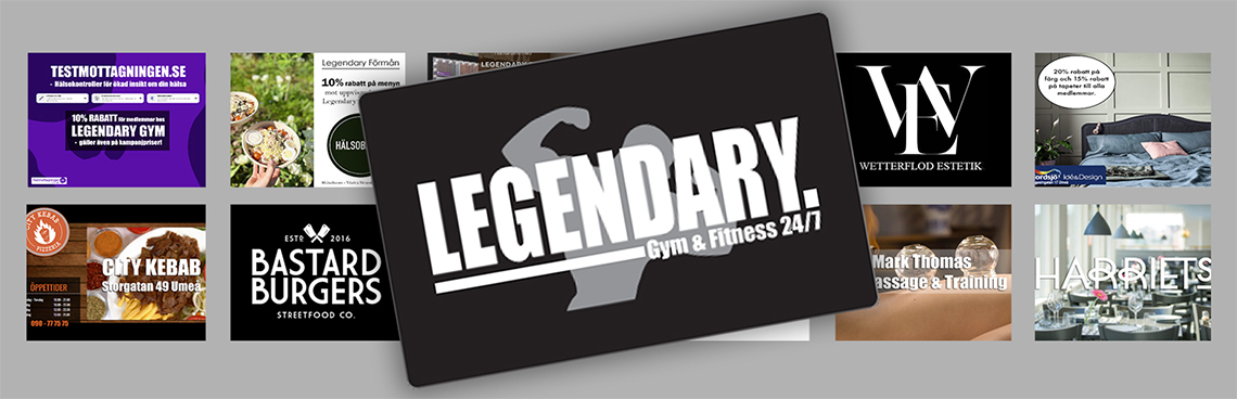 Banner rabatter förmåner